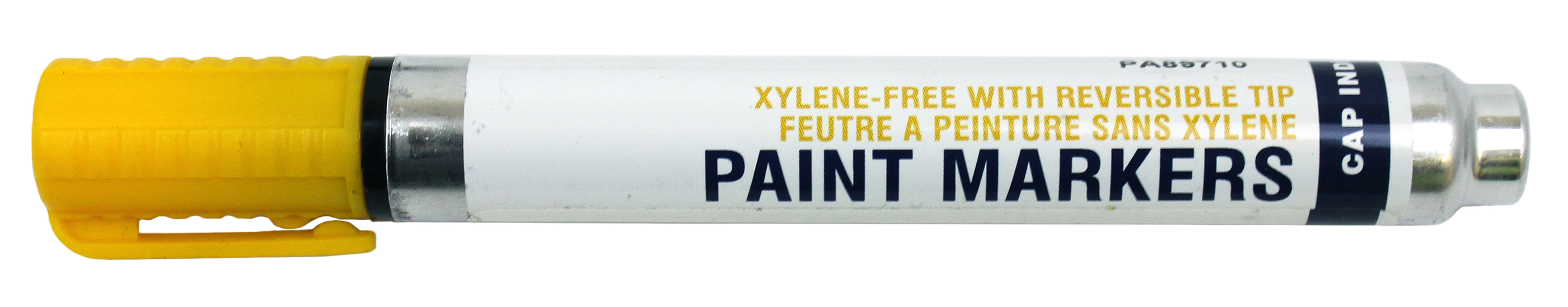 Xylene-Free Industrial Paint Markers with Reversible Tip - Yellow - Q12